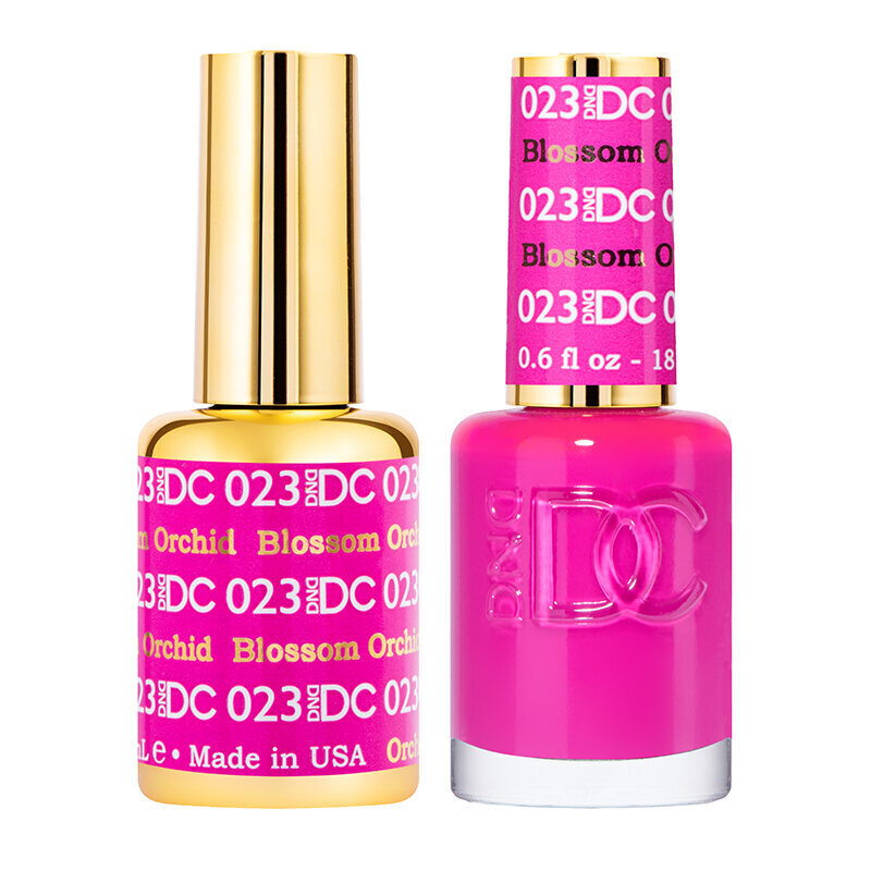 DND DC Pure Gel Polish Set #23 Blossom Orchid, 0.5 fl oz | LA Nail