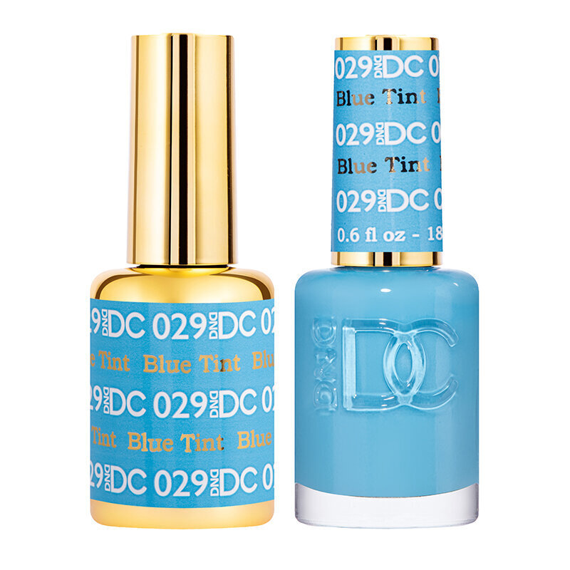 DND DC Pure Gel Polish Set #29 Blue Tint, 0.5 fl oz | LA Nail Supplies