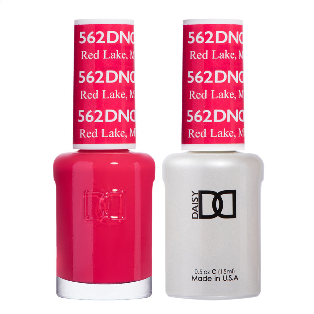 DND Gel Polish Set #562 Red Lake, MN, 0.5 fl oz | LA Nail Supplies