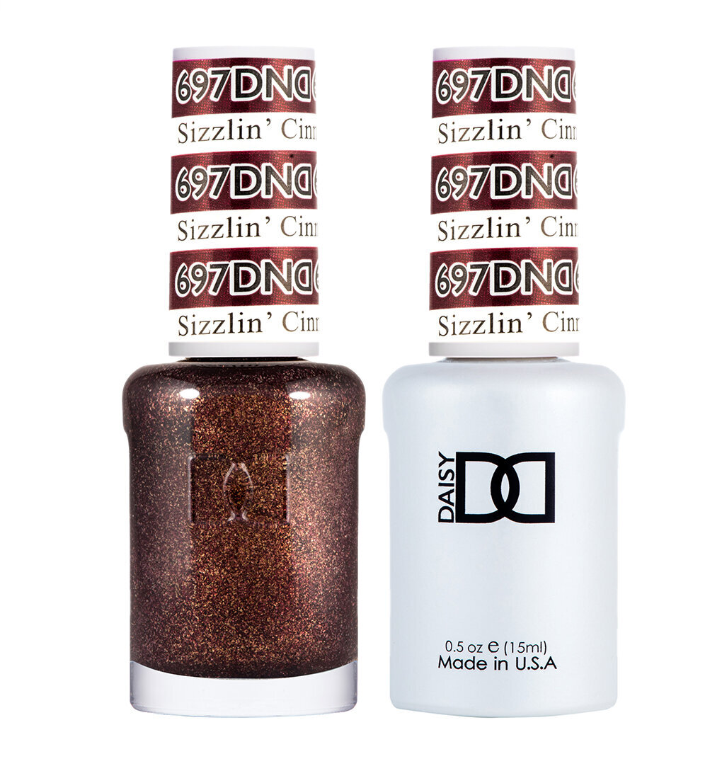 DND Gel Polish Set #697 Sizzlin Cinnamon, 0.5 fl oz | LA Nail Supplies