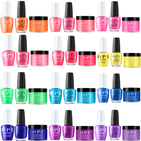 OPI Spring 2026 - A Trip To The Bright Side Trio Collection 36pc