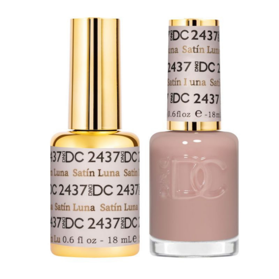 DC Pure Gel Polish Set #2437 Satin Luna, 0.5 fl oz | LA Nail Supplies