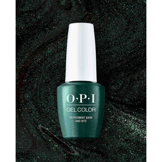 OPI Gel Peppermint Bark and Bite #GCHPQ01, 0.5 fl oz | LA Nail