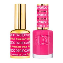 DND DC Pure Gel Polish Set #70 Visionary Pink, 0.5 fl oz | LA Nail