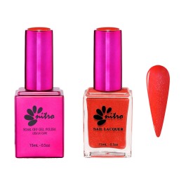 Nitro Lush Duo #A44 Shocking Pink, 0.5 fl oz | LA Nail Supplies