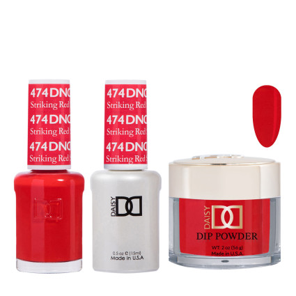 DND Dip Gel Polish Set #697 Sizzlin Cinnamon, 3pc Bundle Trio | LA