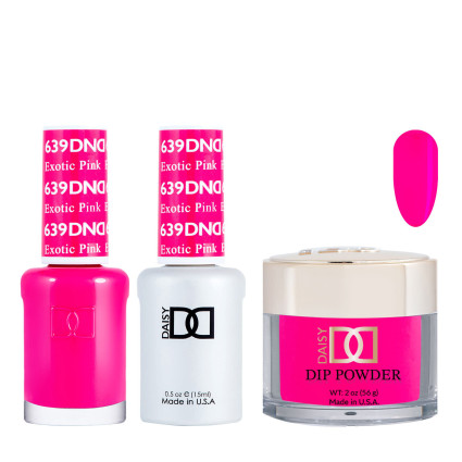 DND Dip Gel Polish Set #697 Sizzlin Cinnamon, 3pc Bundle Trio | LA