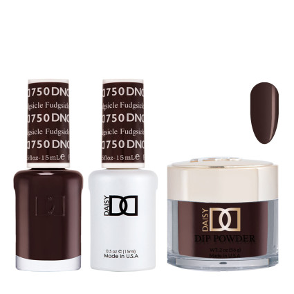 DND Dip Gel Polish Set #697 Sizzlin Cinnamon, 3pc Bundle Trio | LA