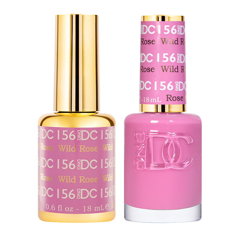 DND DC Pure Gel Polish Set #156 Wild Rose, 0.5 fl oz | LA Nail