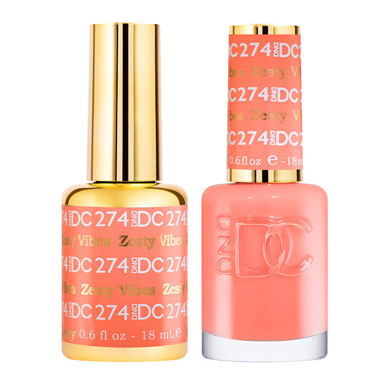 DND DC Pure Gel Polish Set #274 Zesty Vibes, 0.5 fl oz | LA Nail
